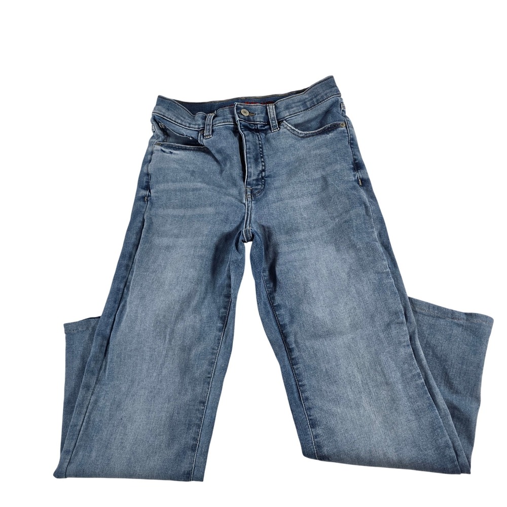 Lucky Brand Zoe High Rise Straight‎ Jeans Womens 8/29L Medium Wash Blue Denim
